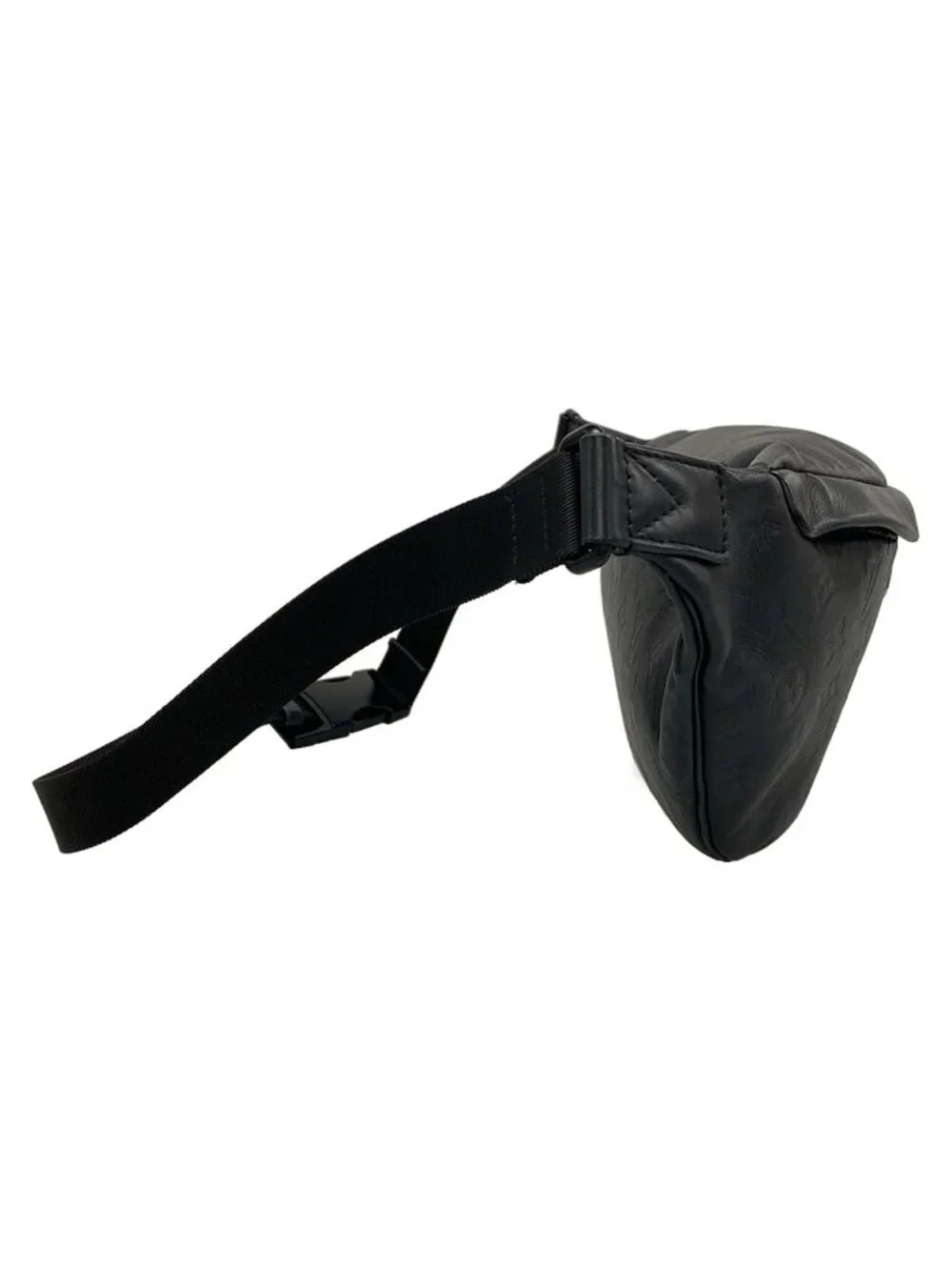 Louis Vuitton Waist Pouch Monogram Shadow Discovery Bum Bag Black Leather